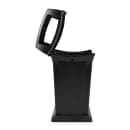 Rubbermaid FG917388BLA 45 gal Outdoor Decorative Trash Can - Plastic, Black thumbnail 3