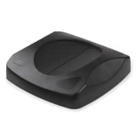 Rubbermaid FG268988GRAY Square Swing Top Trash Can Lid - Plastic, Gray thumbnail 2