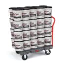 Rubbermaid FG440300BLA 500 lb Platform Truck w/ Tie Downs, 36"L x 24"W thumbnail 2