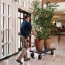 Rubbermaid FG443600BLA 1000 lb Platform Truck w/ Tie Downs, 48"L x 24"W thumbnail 3