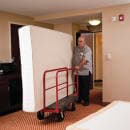 Rubbermaid FG446800BLA 2000 lb Platform Truck w/ Tie Downs, 48"L x 24"W thumbnail 4