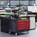 Rubbermaid FG453388 BLA Maintenance Cart w/ 750 lb Capacity, Black thumbnail 6