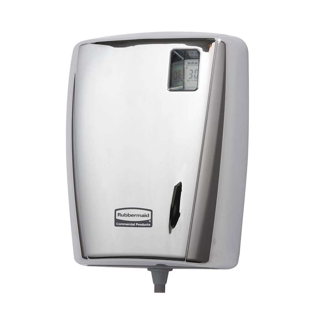 Rubbermaid FG500409 AutoClean LED Dispenser Kit - 3/4" Connector, Chrome