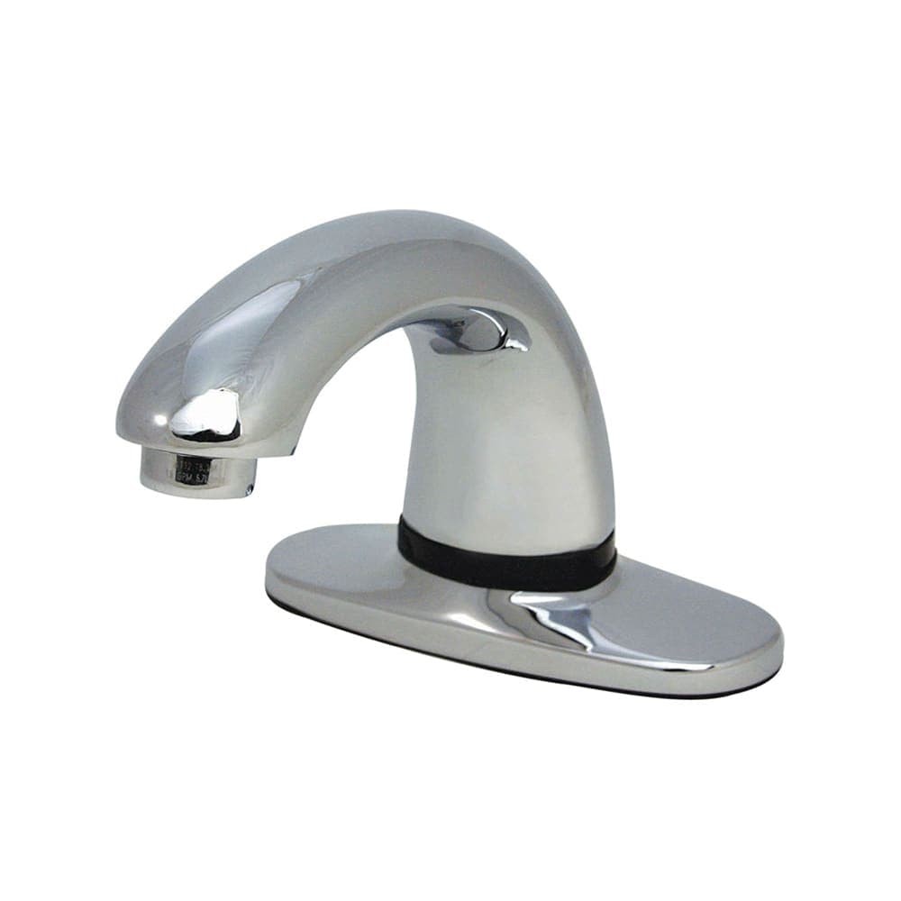 Rubbermaid 1782743 Deck Mount AutoFaucet - 4" Centers, Touch Free, Polished Chrome