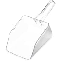 Rubbermaid FG9F7500CLR 32 oz Bouncer Contour Scoop - Clear thumbnail 4