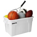 Rubbermaid FG9S3100 WHT BRUTE® Bus Box w/ Lid - 27 9/10" x 17 2/5" x 15", White thumbnail 4