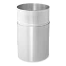 Rubbermaid FGAOT35SA 35 gal Indoor Decorative Trash Can - Metal, Satin Aluminum thumbnail 2