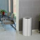 Rubbermaid FGAOT35SA 35 gal Indoor Decorative Trash Can - Metal, Satin Aluminum thumbnail 4