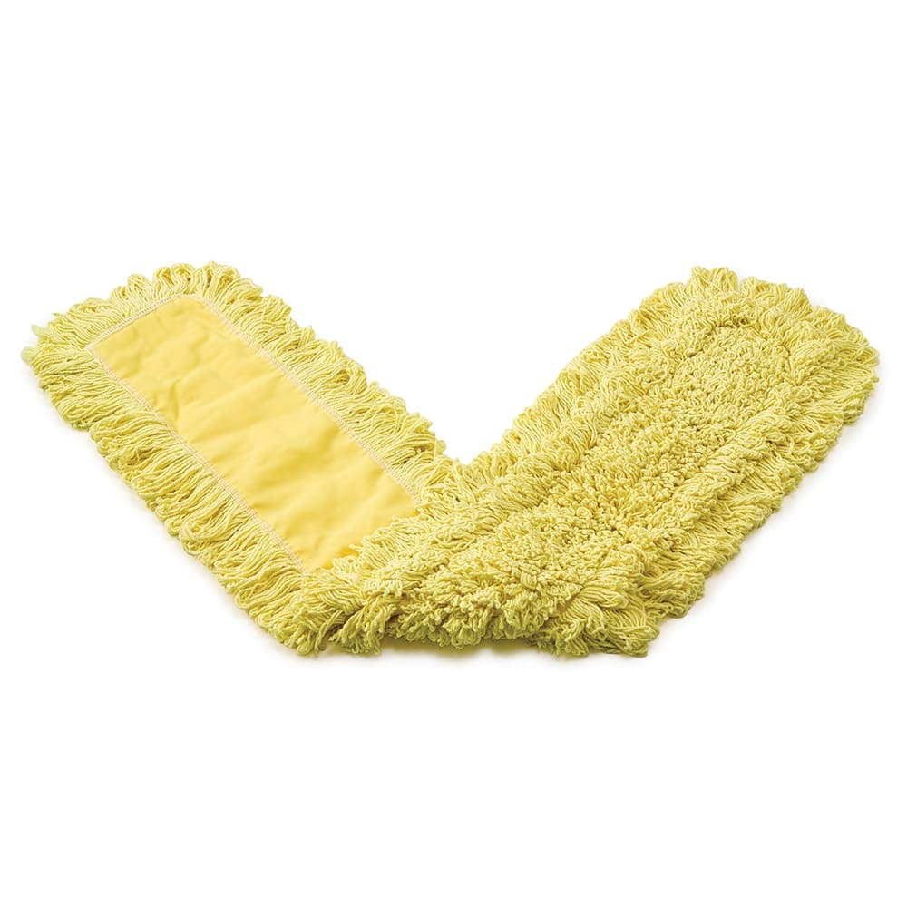 Rubbermaid FGJ15700YL00 48" Trapper® Dust Mop Head Only w/ Looped Ends, Yellow