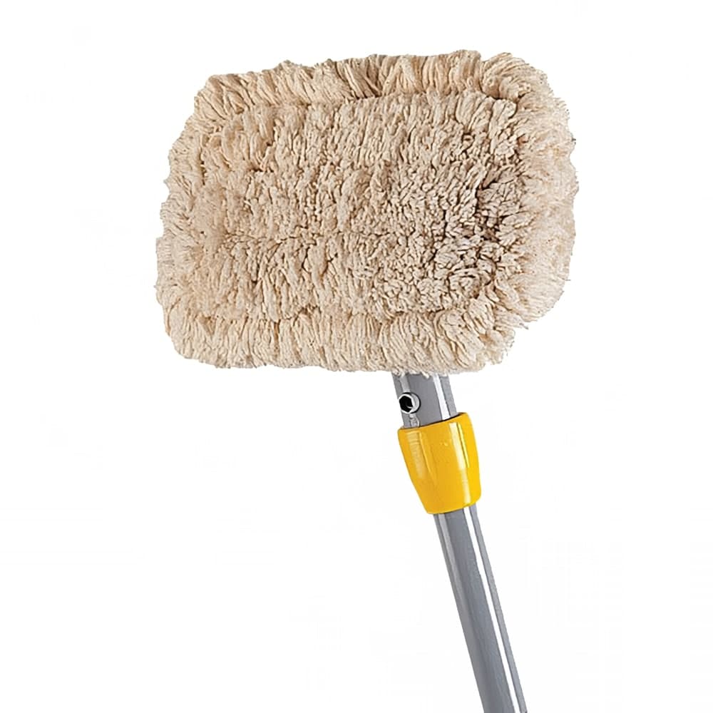 Rubbermaid FGS22600GY00 60" Wall Washer Kit w/ Handle, Head & (2) Cotton Pads, Gray