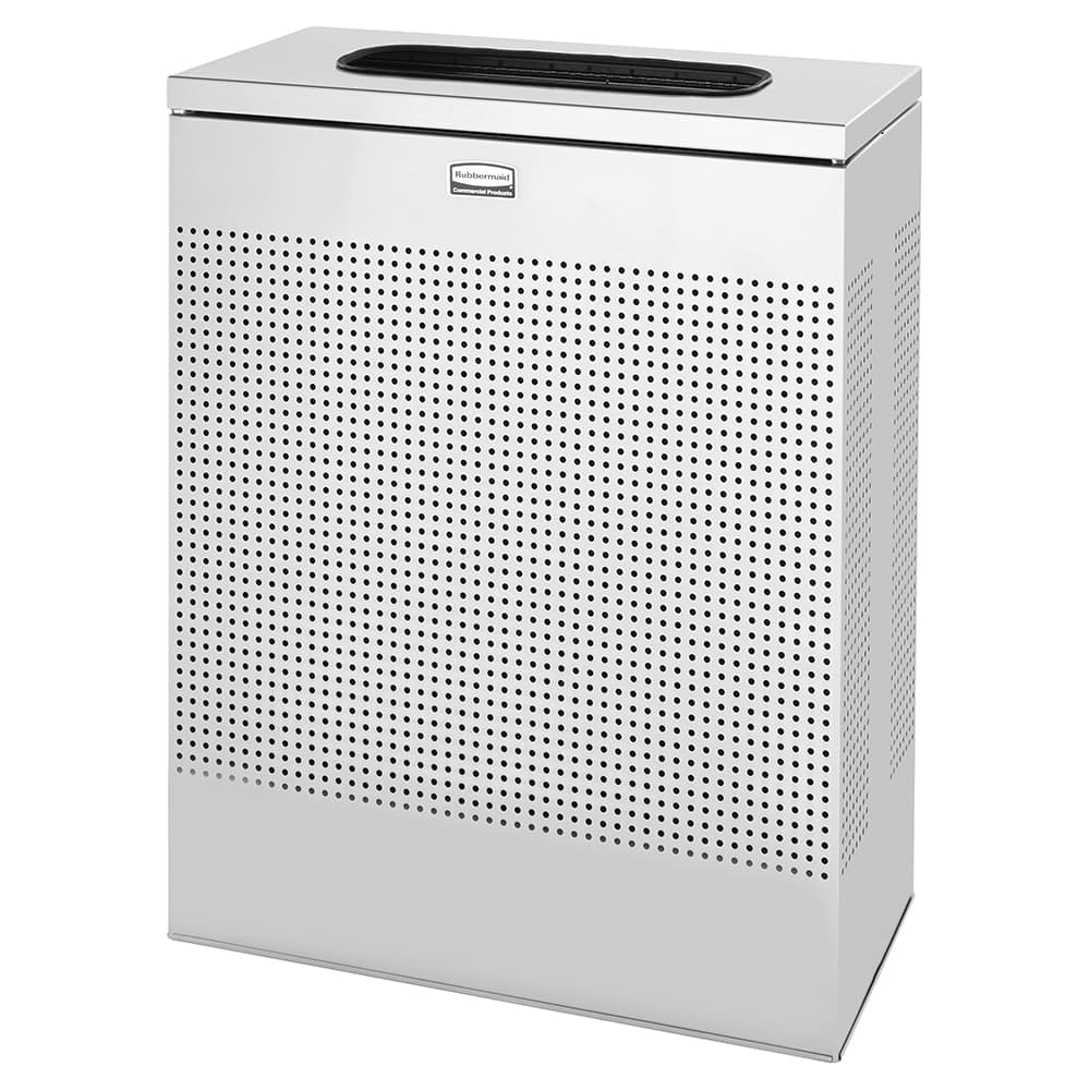 Rubbermaid FGSR18SSPL 22 1/2 gal Indoor Decorative Trash Can - Metal, Stainless Steel