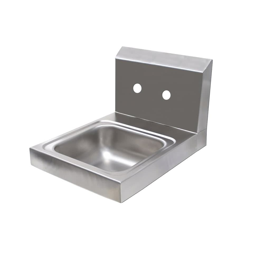 Advance Tabco 7-PS-23-EC-NF-X Wall Mount Commercial Hand Sink w/ 9"L x 9"W x 5"D Bowl