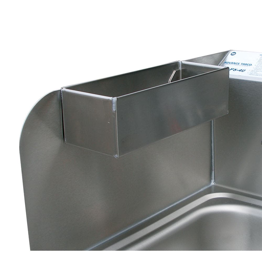 Advance Tabco 7-PS-48 Removable Perforated Utility Tray for Side Splash, Stainless
