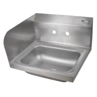 Advance Tabco 7-PS-66L-1X Wall Mount Hand Sink w/ 14"L x 10"W x 5"D Bowl, Gooseneck Faucet thumbnail 2