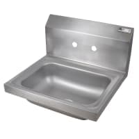 Advance Tabco 7-PS-70 Wall Mount Commercial Hand Sink w/ 14"L x 10"W x 5"D Bowl, Basket Drain thumbnail 2