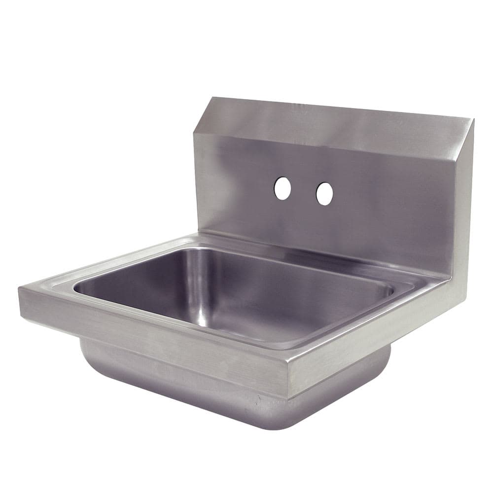 Advance Tabco 7-PS-70-EC Wall Mount Commercial Hand Sink w/ 14"L x 10"W x 5"D Bowl, Basket Drain