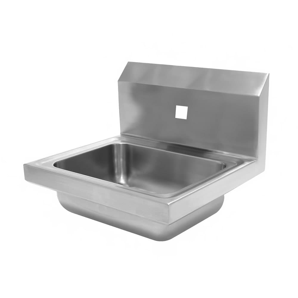 Advance Tabco 7-PS-71-EC-X Wall Mount Commercial Hand Sink w/ 14"L x 10"W x 5"D Bowl