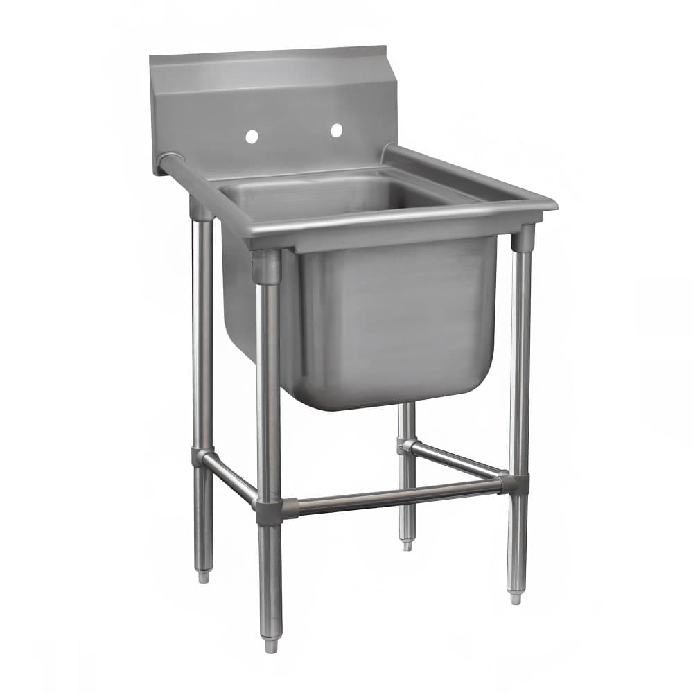 Advance Tabco 94-21-20 31" 1 Compartment Sink w/ 20"L x 20"W Bowl, 14" Deep
