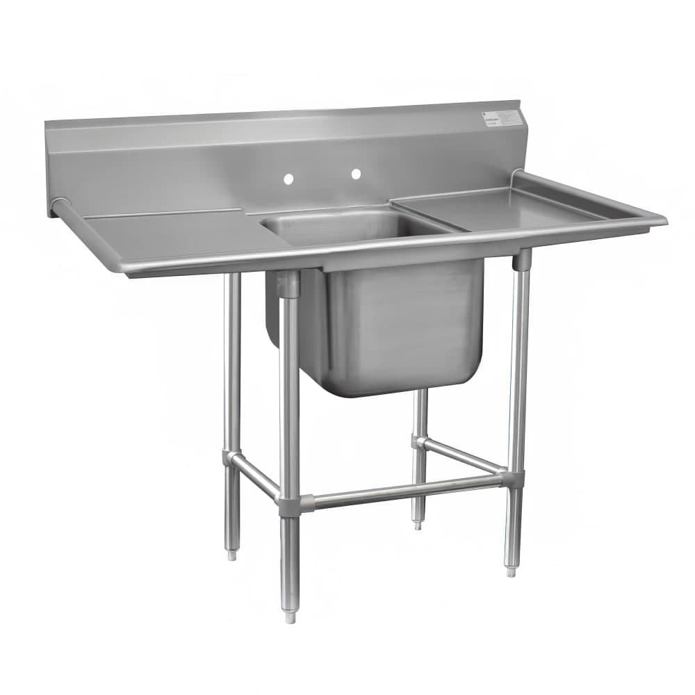 Advance Tabco 94-21-20-18RL 58" 1 Compartment Sink w/ 20"L x 20"W Bowl, 14" Deep