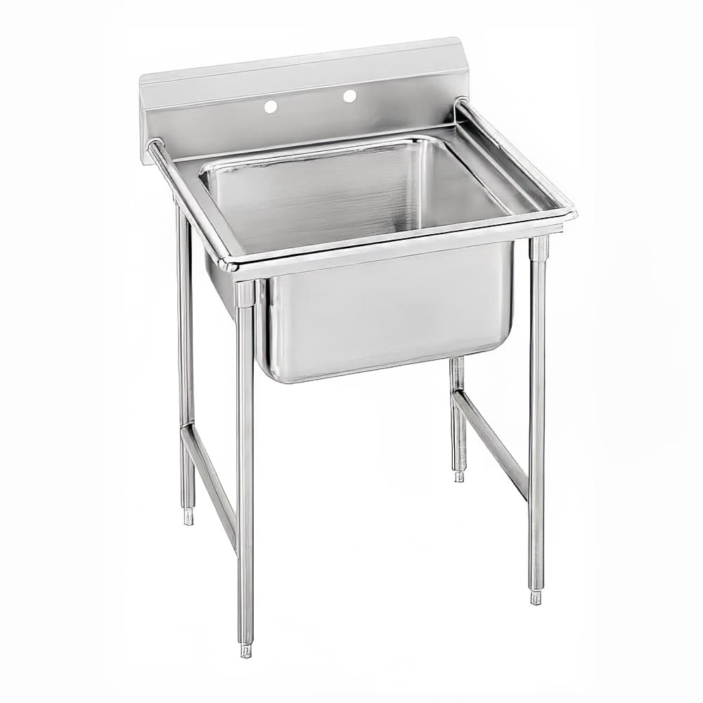 Advance Tabco 94-81-20 31" 1 Compartment Sink w/ 20"L x 28"W Bowl, 14" Deep