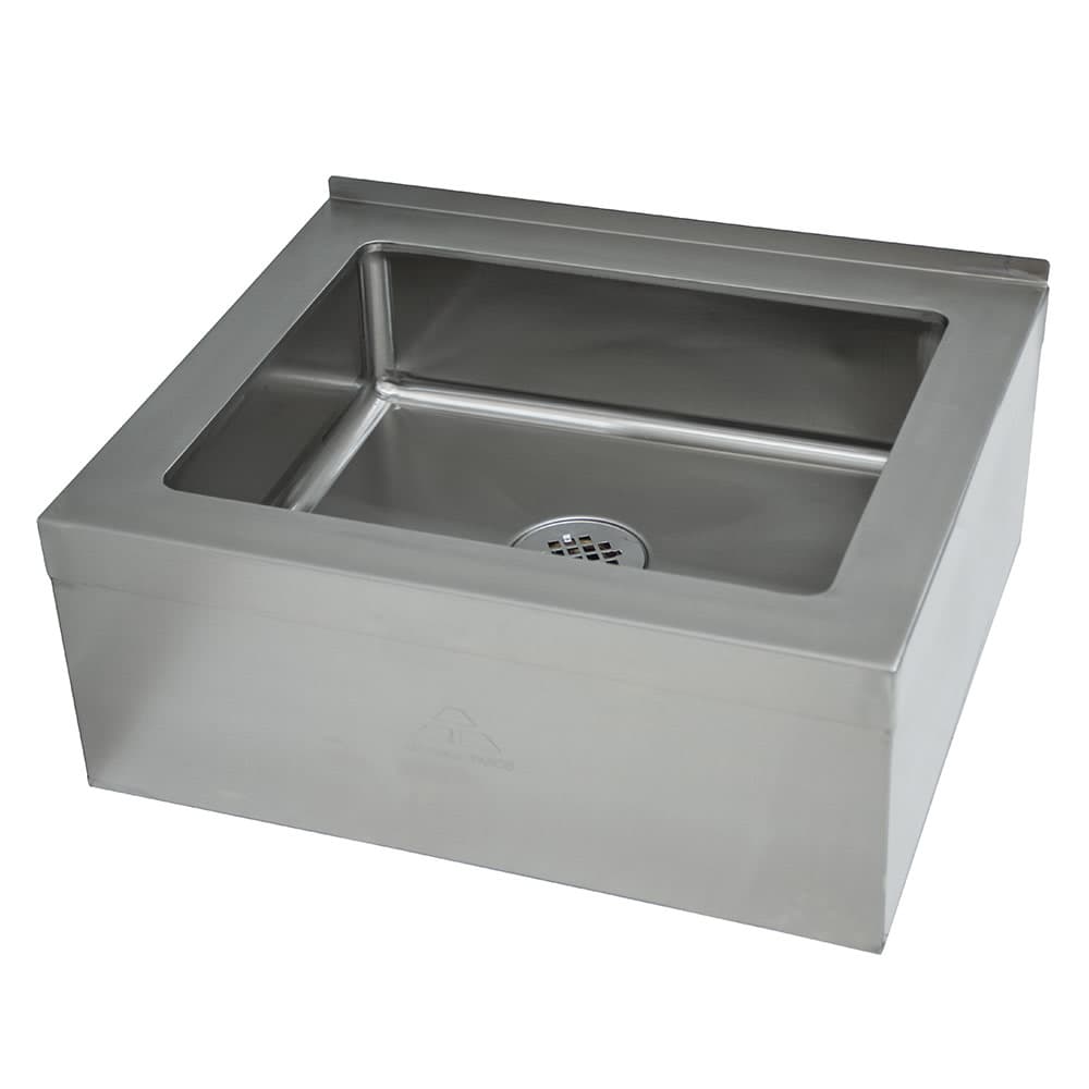 Advance Tabco 9-OP-20 Floor Mount Mop Sink w/ 6"D Bowl, Tile Edge