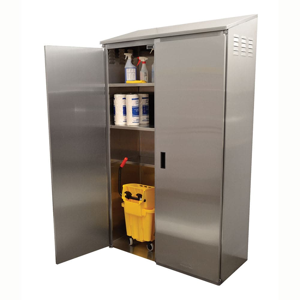 Advance Tabco 9-OPC-84DR Cabinet Mop Sink w/ 12"D Bowl