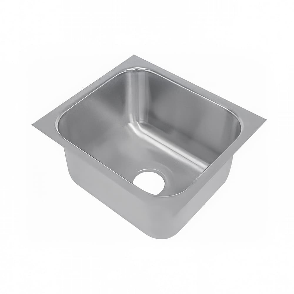Advance Tabco CO1416A10RE (1) Compartment Undermount Sink - 16 1/2" x 18 1/2"