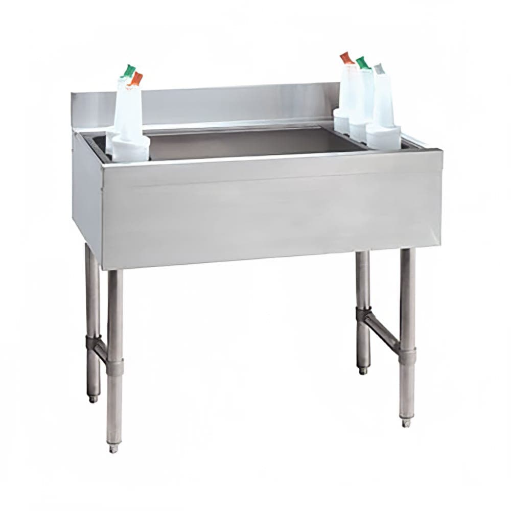 Advance Tabco CRI-12-36-10-X 36" Cocktail Station w/ 119 lb Ice Bin, Stainless Steel