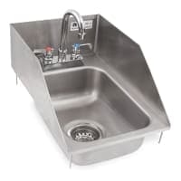 Advance Tabco DI-1-5SP (1) Compartment Drop-in Sink - 10" x 14", Drain Included thumbnail 2
