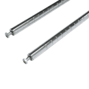 Advance Tabco ECP-86 86" Stationary Chrome Post thumbnail 2