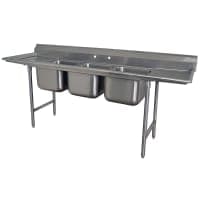 Advance Tabco FC-3-1818-18RL 90" 3 Compartment Sink w/ 18"L x 18"W Bowl, 14" Deep thumbnail 2