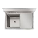 Advance Tabco FE-1-1812-18R 38 1/2" 1 Compartment Sink w/ 18"L x 18"W Bowl, 12" Deep thumbnail 5