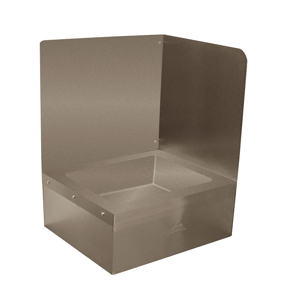 Advance Tabco K-288R Right Side for 9OP20/40 Mop Sink, Backsplash, Extends 16" Above The Sink