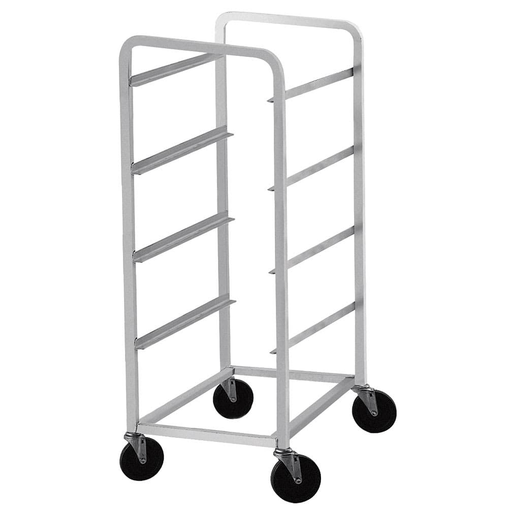 Advance Tabco LR2 Lug Cart, Full Height, Open Sides, Welded Aluminum, Holds 2 Lug