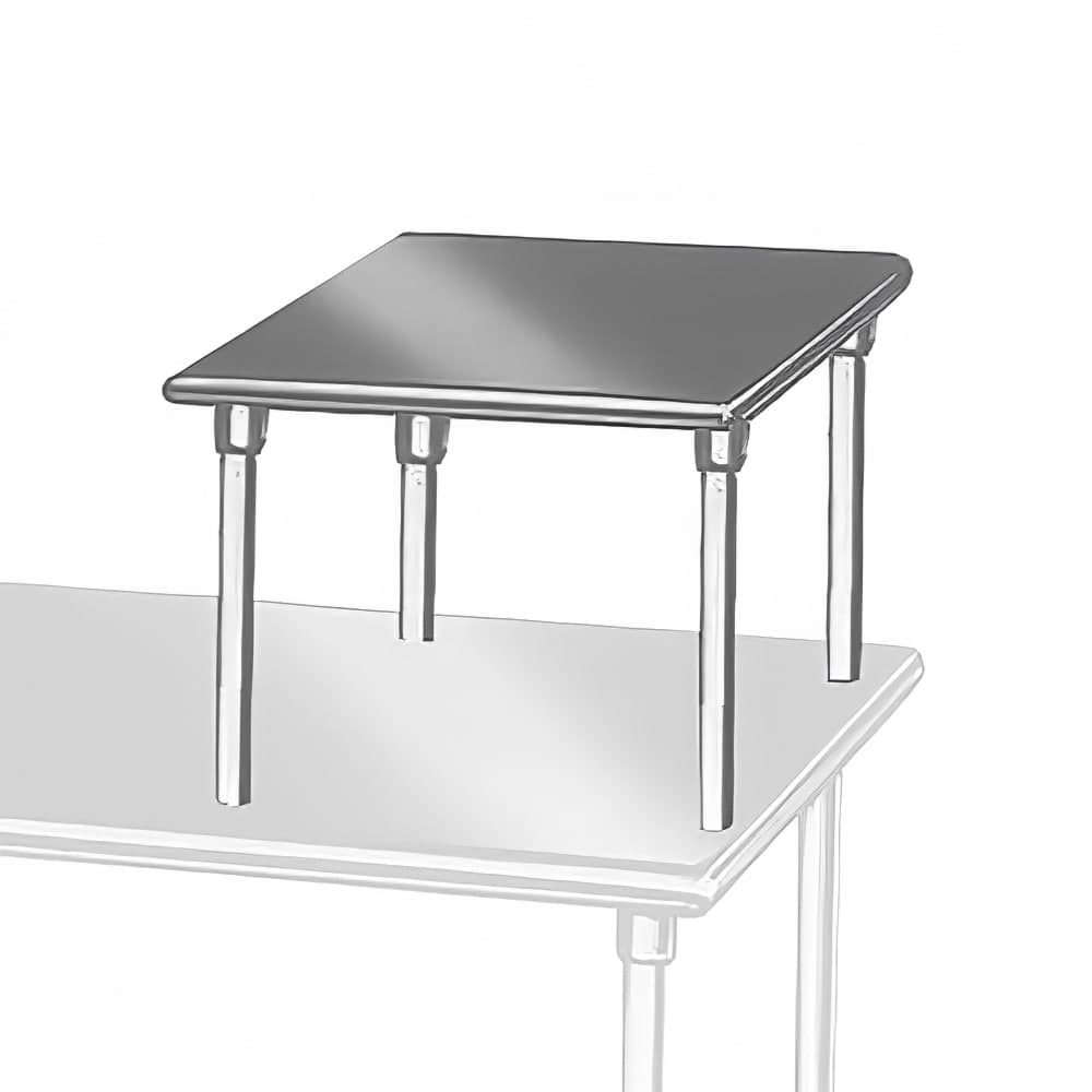 Advance Tabco MST-24-36 Table Mount Equipment Shelf, 36" x 24", 18/430 Stainless