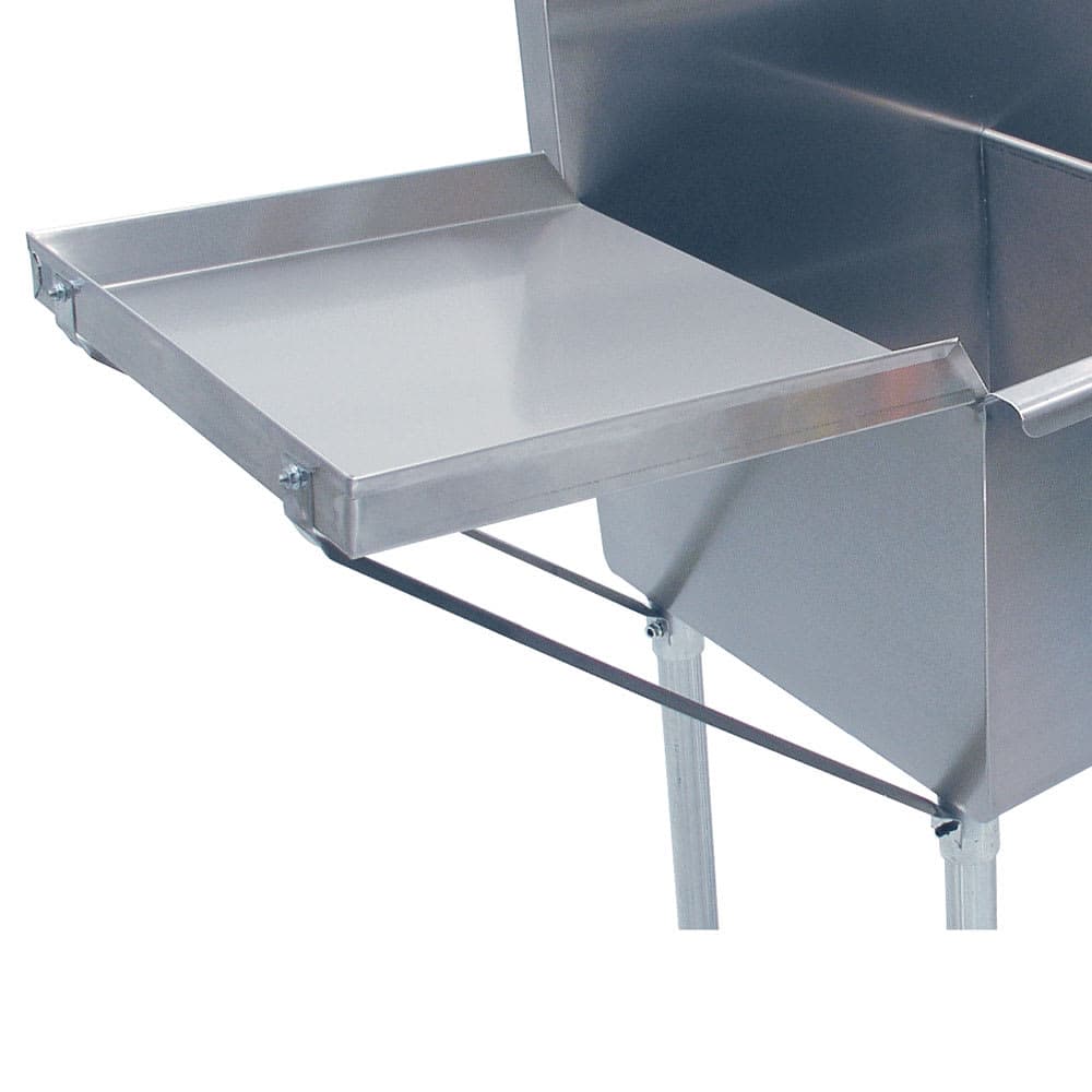Advance Tabco N-5-818 18" x 18" Detachable Drainboard for Square Corner Budget Sinks, Stainless