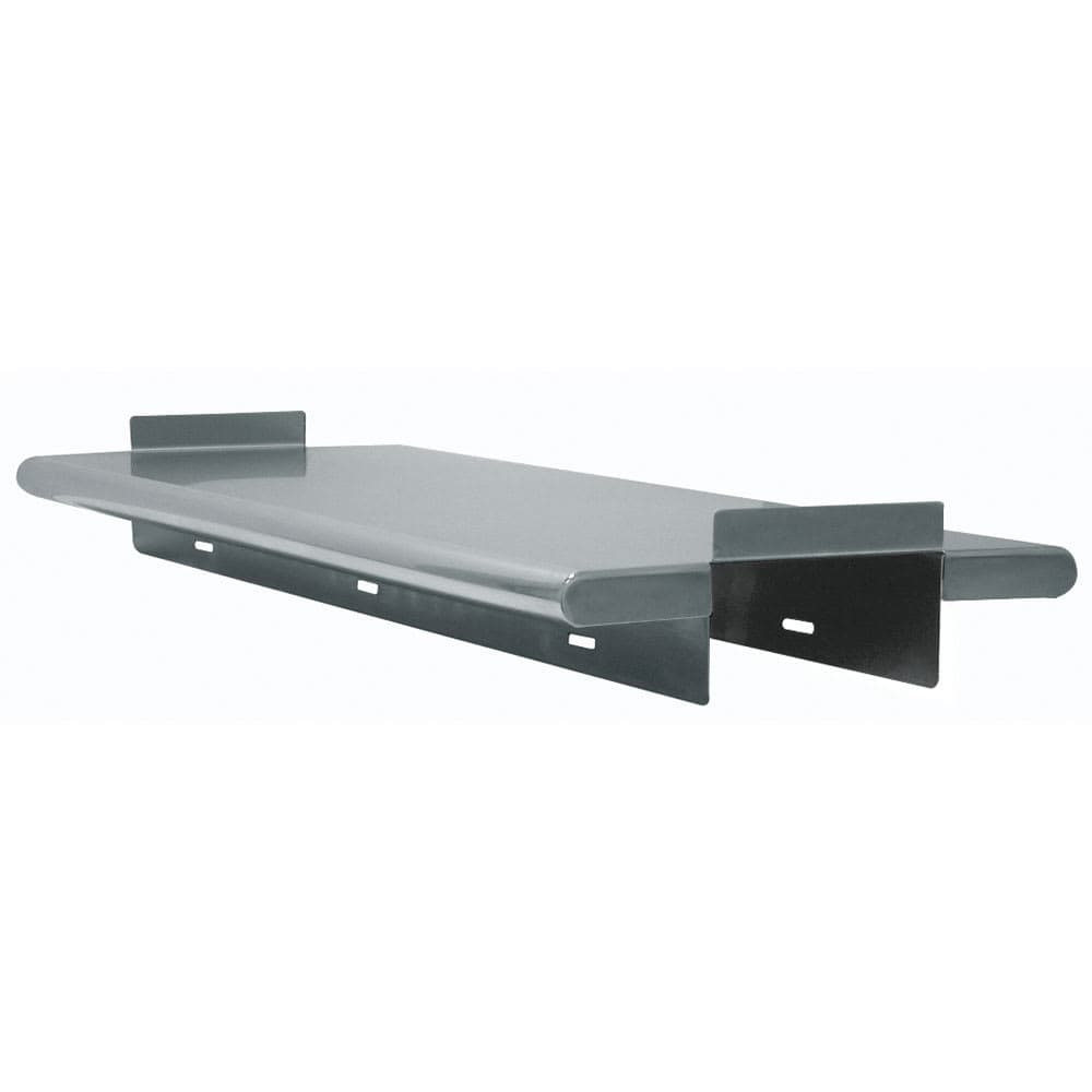 Advance Tabco PA-24-36 Pass Thru Wall Mounted Shelf, 36"W x 24"D, Stainless