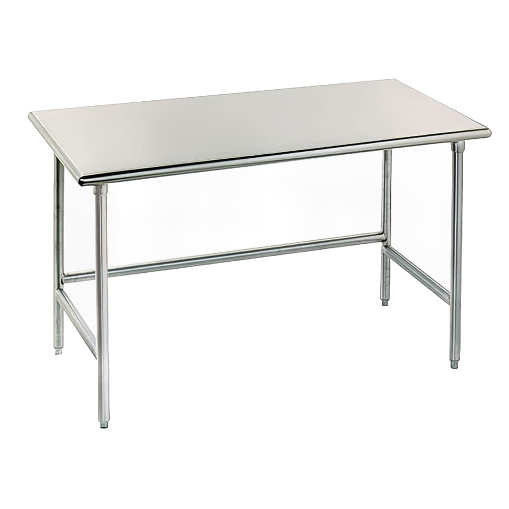 Advance Tabco TAG-302 24" 16 ga Work Table w/ 430 Series Stainless Flat Top