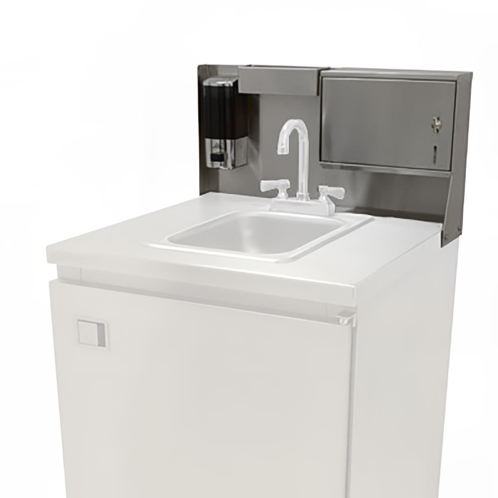 Advance Tabco TA-MSC-1 Riser Panel for 26"W Mobile Sinks, Stainless Steel