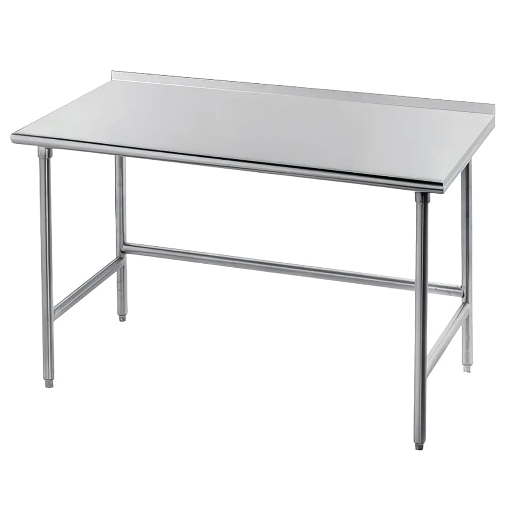 Advance Tabco TFMG-240 30" 16 ga Work Table w/ 304 Series Stainless Top, 1 1/2" Backsplash