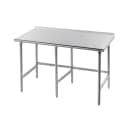 Advance Tabco TFMG-369 108" 16 ga Work Table w/ 304 Series Stainless Top, 1 1/2" Backsplash thumbnail 2