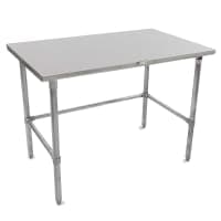 Advance Tabco TMG-248 96" 16 ga Work Table w/ 304 Series Stainless Flat Top thumbnail 2