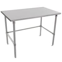 Advance Tabco TMS-300 30" 16 ga Work Table w/ 304 Series Stainless Flat Top thumbnail 2
