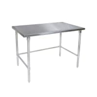 Advance Tabco TMS-366 72" 16 ga Work Table w/ 304 Series Stainless Flat Top thumbnail 3