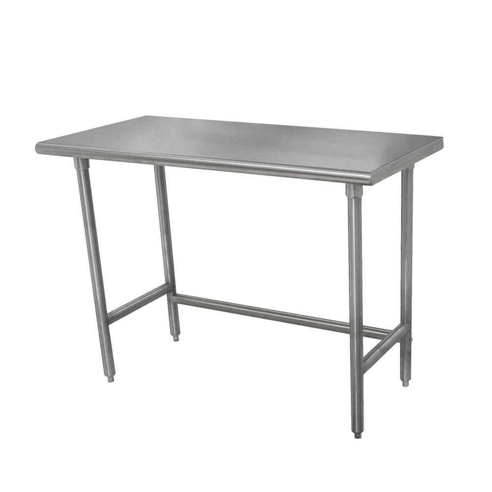 Advance Tabco TMSLAG-302-X 24" 16 ga Work Table w/ 304 Series Stainless Flat Top