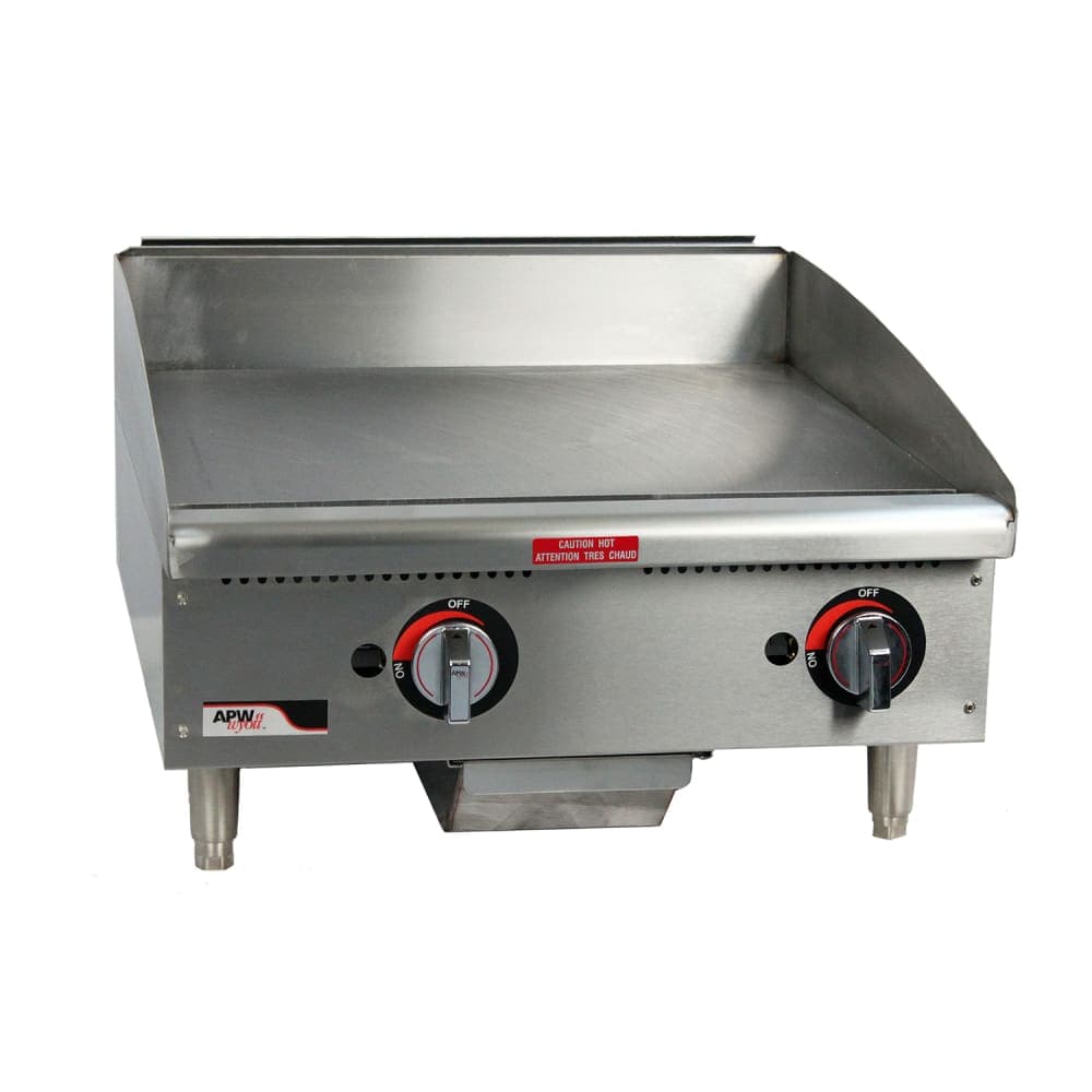 APW Wyott EG-36S 36" Electric Griddle w/ Thermostatic Controls - 3/4" Steel Plate, 208v/1ph