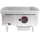 APW Wyott GGM-18S 18" Gas Griddle w/ Manual Controls - 3/4" Steel Plate, Natural Gas thumbnail 3