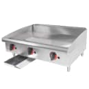 APW Wyott GGT-36S 36" Gas Griddle w/ Thermostatic Controls - 1" Steel Plate, Natural Gas thumbnail 6