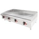 APW Wyott GGT-48S 48" Gas Griddle w/ Thermostatic Controls - 1" Steel Plate, Natural Gas thumbnail 5