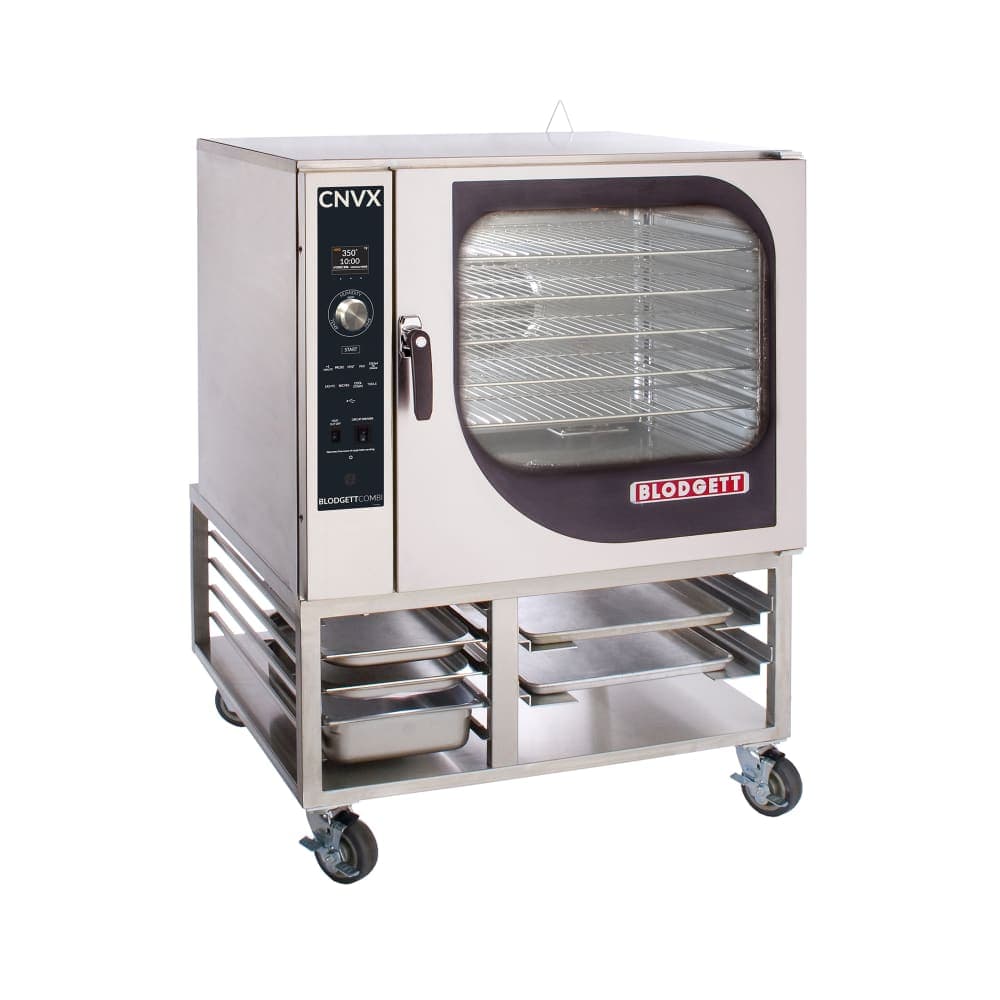 Blodgett CNVX-14G Single Full Size Natural Gas Convection Oven - w/ Floor Stand, 65,000 BTU